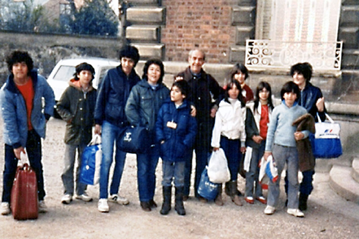 Une famille de réfugiés chiliens accueillie à Fontenay-sous-Bois (1973) - © El Siglo XXI